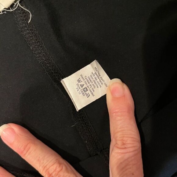 J. Crew Women's Leggings Black Size Medium - Picture 8 of 8